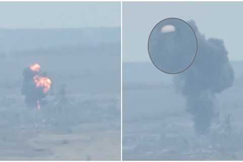 Ukraine says it shot down a Russian supersonic bomber over the war's bloodiest battlefield: video