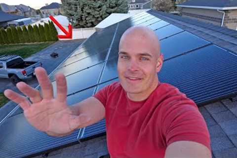 One Year Solar Update! - Is Do it Yourself Solar worth it?