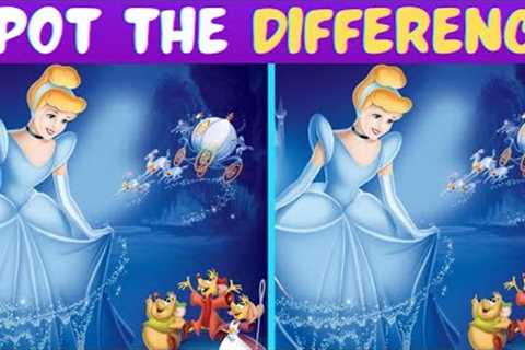 SPOT the DIFFERENCE! 🤔 Disney's Cinderella edition! -   Expert Level