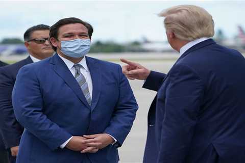 Trump hits back at DeSantis following 'porn star' comments, warns the governor could find himself facing 'false accusations' in the future from 'underage' classmates or 'a man'