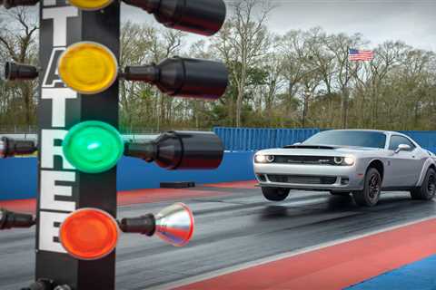 Dodge says goodbye to gas-powered muscle cars with a $96,666 Challenger boasting outrageous horsepower and 'horrible' fuel economy