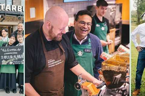 New Starbucks CEO says he'll work a half-day behind a store counter monthly as he plans to prioritize 'human connection over every cup of coffee'
