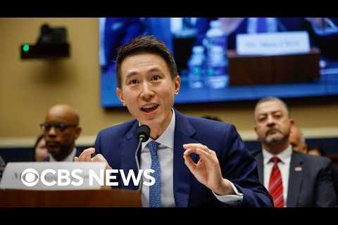 Watch Live: TikTok CEO testifies before House committee as lawmakers push to ban app | CBS News