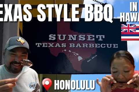 Authentic TEXAS STYLE BBQ in O'AHU Hawai'i | MUST TRY in HONOLULU Tender Brisket and Juicy Pork Ribs