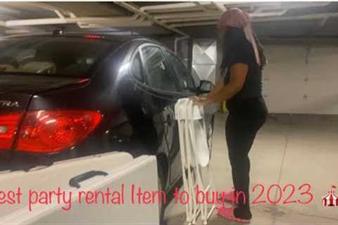 What is the Best party rentals item to buy