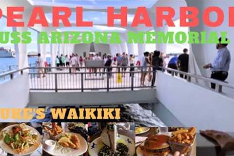 Day5 in Honolulu | PEARL HARBOR-USS Arizona Memorial | Duke's Waikiki | Ala Moana | Foodland | Ep.72