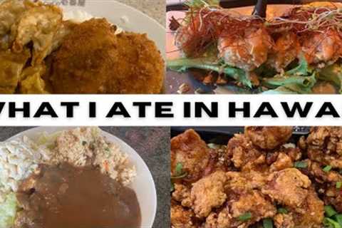 WHAT I ATE IN HAWAI'I | WHAT I ATE ON VACATION | HOLO HOLO ADVENTURES