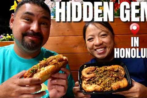 HIDDEN GEM in Honolulu O'ahu, Hawai'i | Quick Bites and Delicious PLATE LUNCHES in TOWN