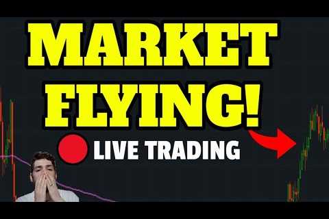 🔴LIVE: THE MARKET IS FLYING! JOLTS JOB REPORT 10AM! TRADING TSLA ES