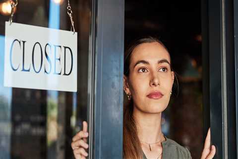 Small businesses are filing for bankruptcy at a higher rate than at the peak of the pandemic - and a looming credit crunch could make things worse