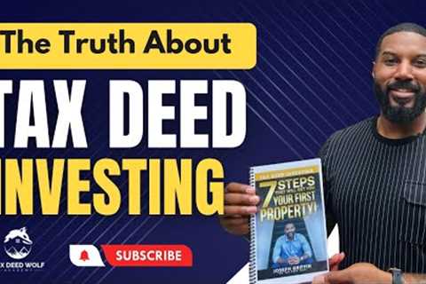 DON'T Invest in TAX DEEDS Until You WATCH THIS! | TAX DEED AUCTIONS