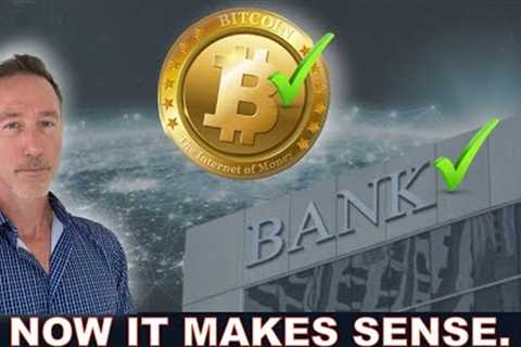 1,200 BANKS OFFERING BITCOIN. NOW IT ALL MAKES SENSE.
