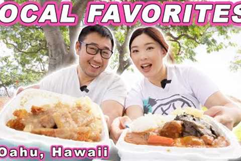 WHERE THE LOCALS EAT || [Oahu, Hawaii] Beef Stew, Lau Lau, Hawaiian BBQ &amp; More!