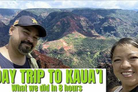 DAY TRIP to KAUA'I | Island Hopping from O'AHU to KAUA'I, WAIMEA CANYON, Inter-Island TRAVEL