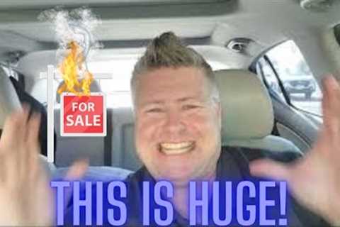 It's Happening Right NOW... (REITs &amp; Real Estate)