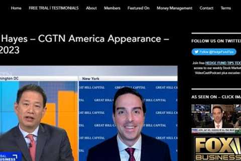 Hedge Fund Tips with Tom Hayes - VideoCast - Episode 181 - April 6, 2023