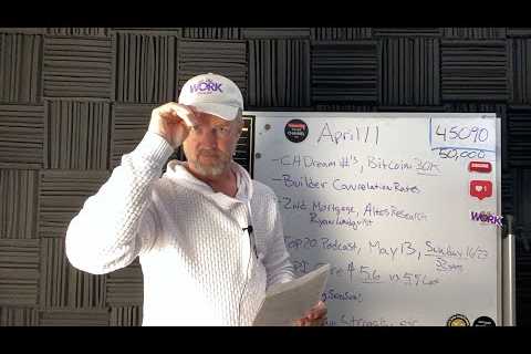 April 11 Financial New Bitcoin, CA Dream, Housing Market Update, 2nd Home Collapse, CPI Core, Top 20