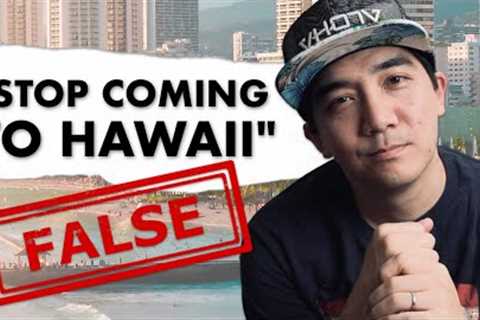 Everything Wrong with Don't Come to Hawaii Social Media Posts (as a local)