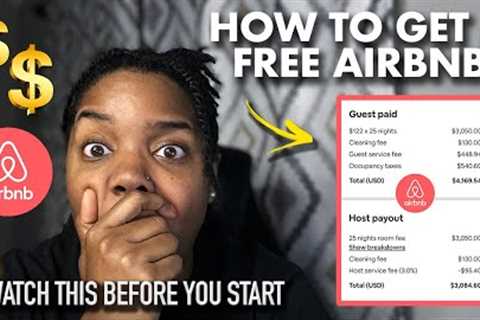 HOW TO GET A FREE AIRBNB I STEP BY STEP FOR BEGINNERS 2023