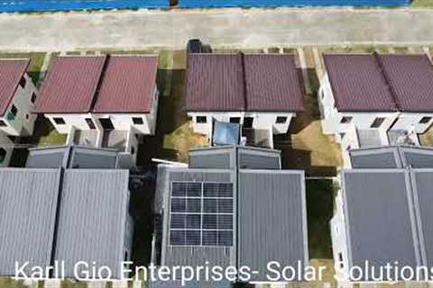 3.6 kW Solar Hybrid Setup at Asiana Homes Hermosa, Bataan.