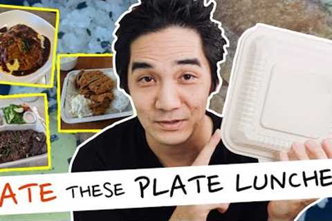 RANKING Hawaii's Favorite PLATE LUNCH FOODS (Tier List)