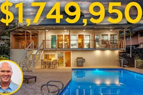 BEAUTIFUL REMODEL with a POOL, OCEAN VIEWS, &amp; a Guest House  $1,749,950