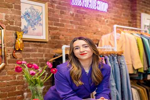 How I transformed my online vintage-clothing side hustle into a bustling brick-and-mortar store in NYC