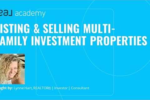 Listing and Selling Multifamily Property