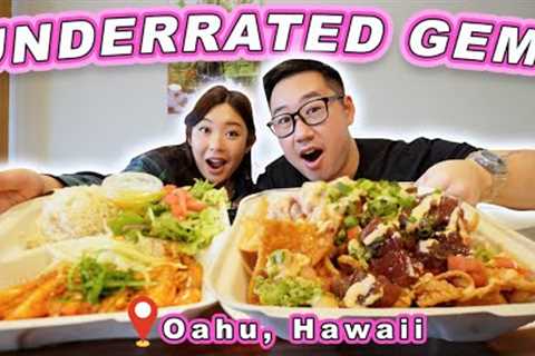 UNDERRATED HIDDEN SPOT! || [Oahu, Hawaii] Poke Nachos, Local Plates &amp; More!