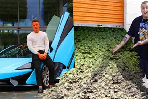 Found Millionaires HIDDEN CASH STASH In Back of His Storage Unit I Bought