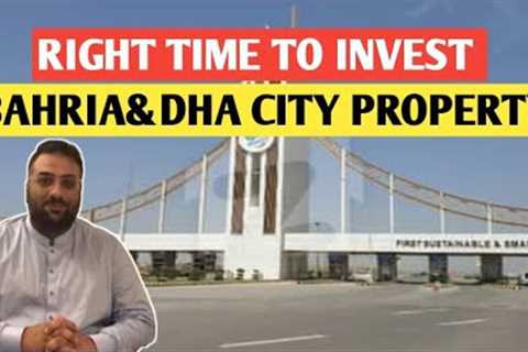 What is the future of dha &amp; bahria property, when people have a lot of money,is this the right time?