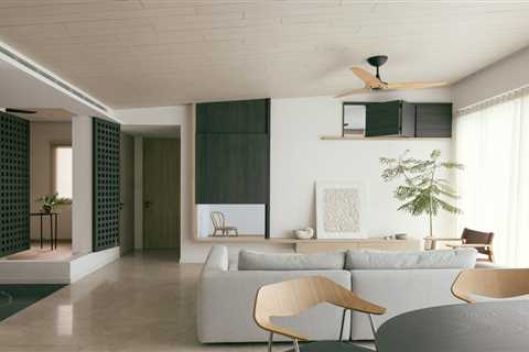 Surprising Windows Between Rooms Create Connections on a Whim in This Singapore Apartment