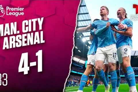 Highlights &amp; Goals | Manchester City v. Arsenal 4-1 | Premier League | Telemundo Deportes