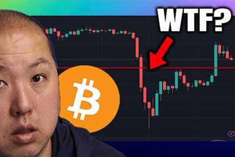 What Caused the Sudden Bitcoin Dip???
