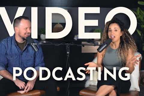 Podcasting on YouTube // How to Make a Video Podcast for YouTube and Spotify