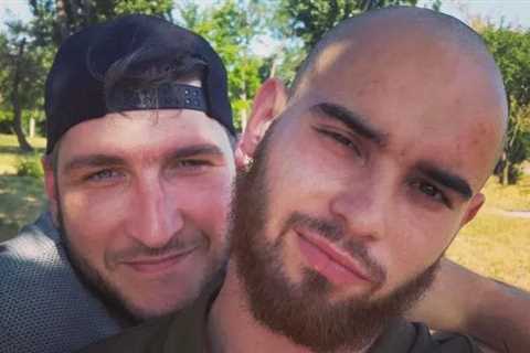 A gay Ukrainian military couple engaged only days ago is being pulled apart to face the fear and heartache of combat alone
