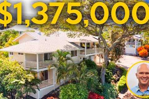 FEEL the Ocean BREEZES and Sunsets over the Ocean at this perfect elevation home in Hawaii