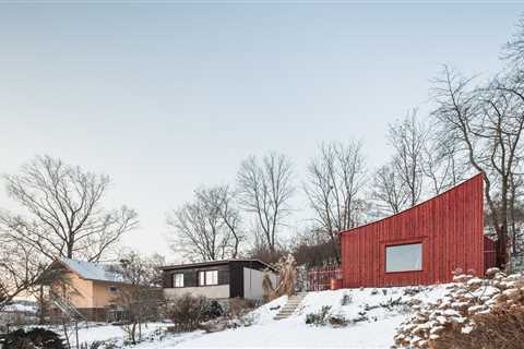 Plastic Windows, Plywood, and Pluck Bring Together This $56K DIY Cabin in the Czech Republic