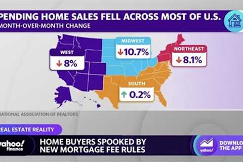 Mortgage rates trend up ahead of Fed's next meeting, pending home sales fall more than 5% in March