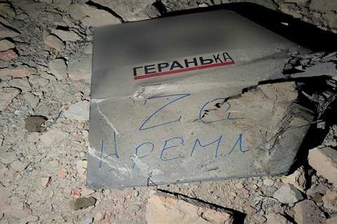 Drones launched against Ukraine overnight had 'for Moscow' and 'for the Kremlin' written on them, says Ukraine military