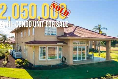 Maui Real Estate Video Tour in  2155 Umeke CirKihei, Hawaii, Condo For Sale.(SOLD)