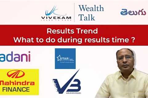 Wealth Talk | Results Trend | Adani Enterprises | Varun Beverages | M&amp;M Finance | Star Health