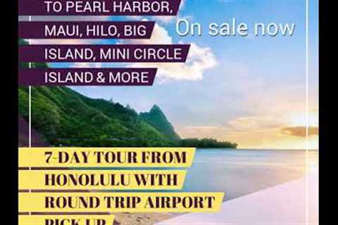 Hawaii Vacation Packages| Affordable 7-Day Tour from Honolulu | TakeTours