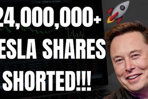 🔥24,000,000+ TESLA SHARES SHORTED!!! MUST WATCH SPY, TSLA, QQQ, NVDA, &amp; AAPL ANALYSIS!!!