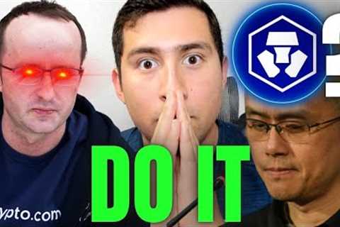 BINANCE LIST Crypto.com CRONOS NOW!!! SHOCKING CRO News