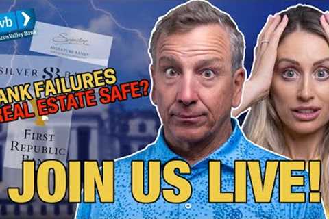 More banks fail….is real estate safe?
