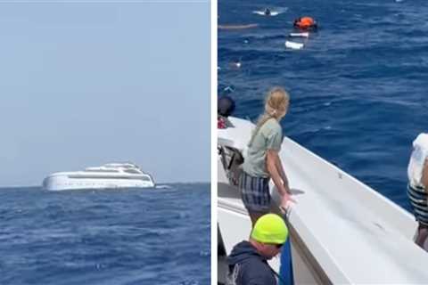 Tourist on a boat that capsized in Egypt knew something was wrong when he woke up to fish swimming outside his window, report says