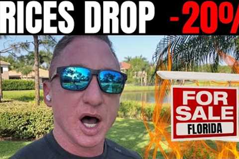 Home Prices Nosediving: Florida Housing Market Update