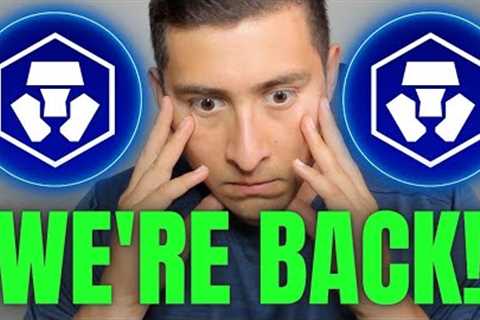 All Crypto.com CRONOS Holders MUST WATCH Now!🚨BIG CRO News