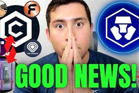 Crypto.com CRONOS IT'S HAPPENING! Airdrops, Accelerator, Updates🚨
